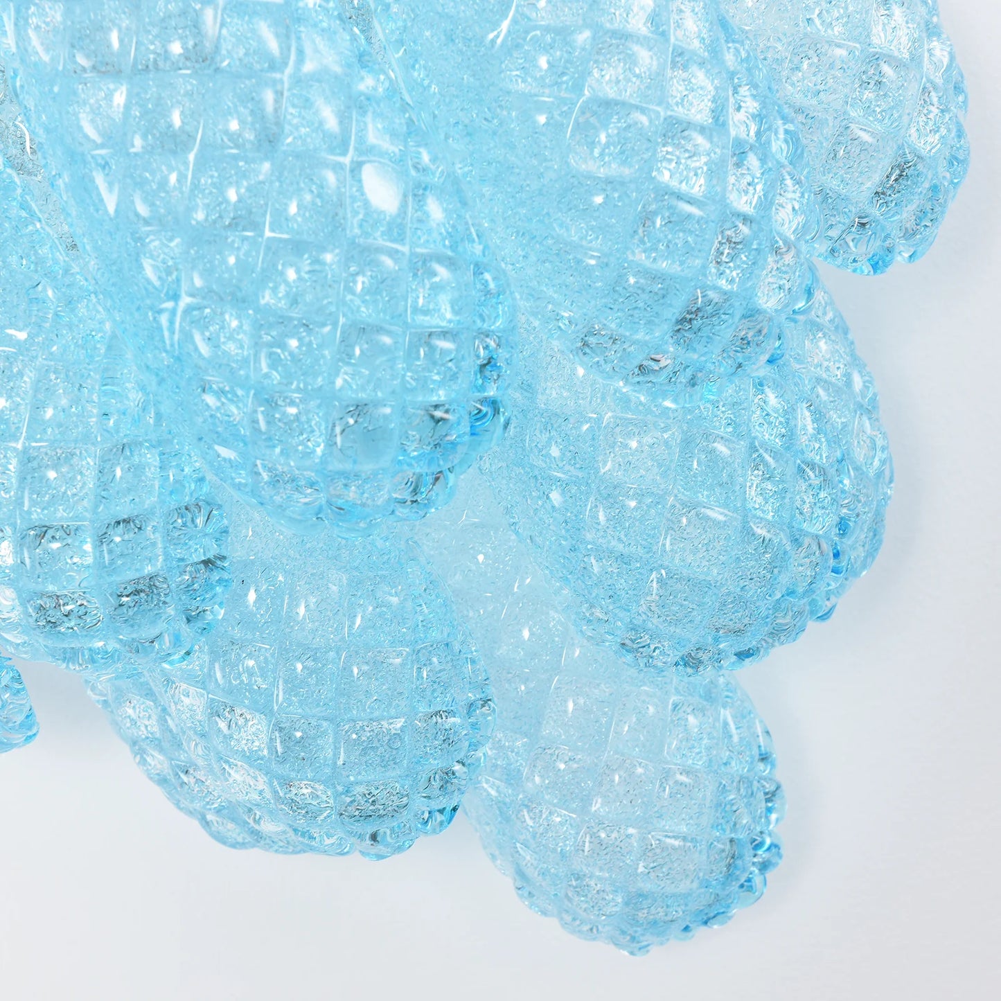 Murano Petals Blue Wall Light - Nuvé