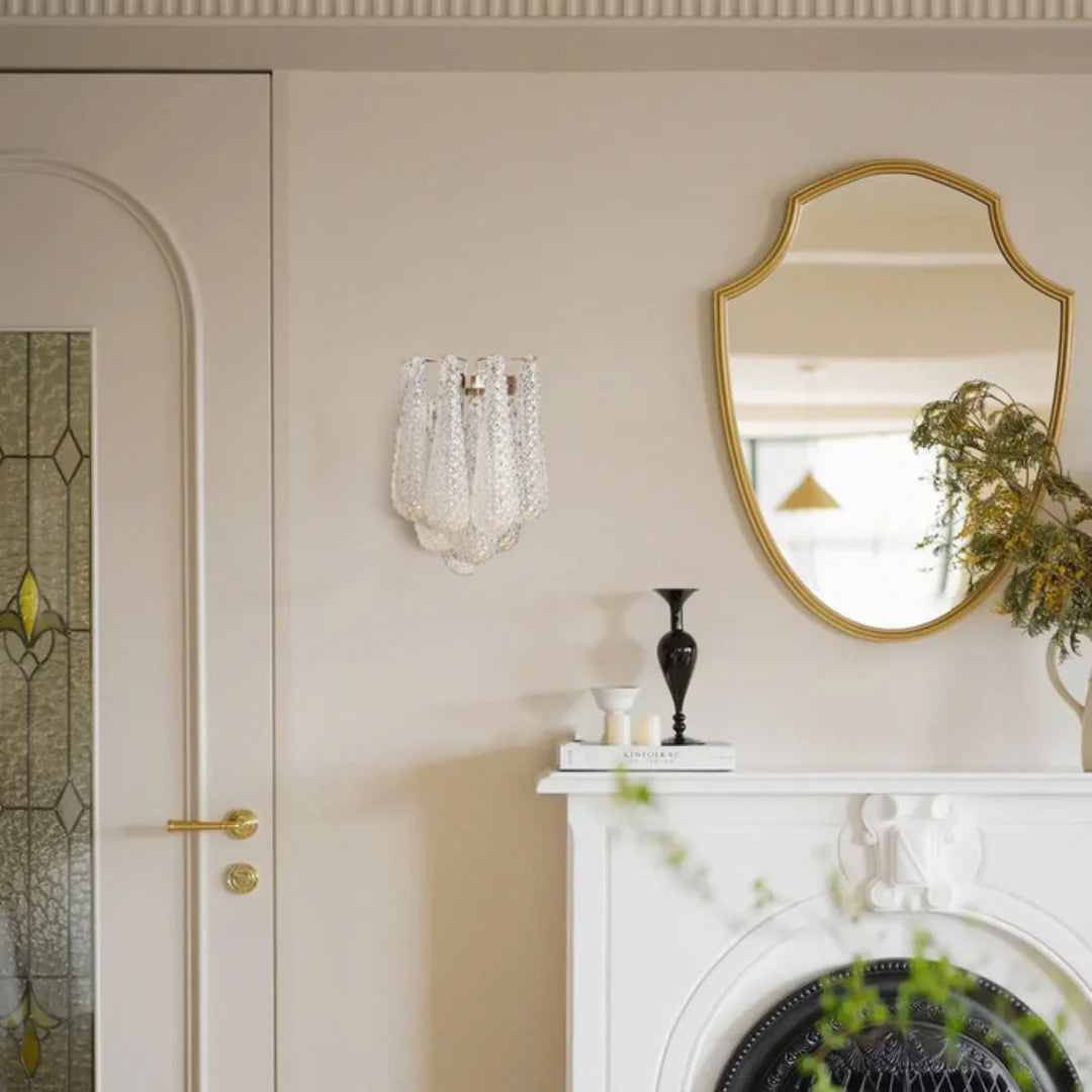 Murano Petals White Wall Light - Nuvé