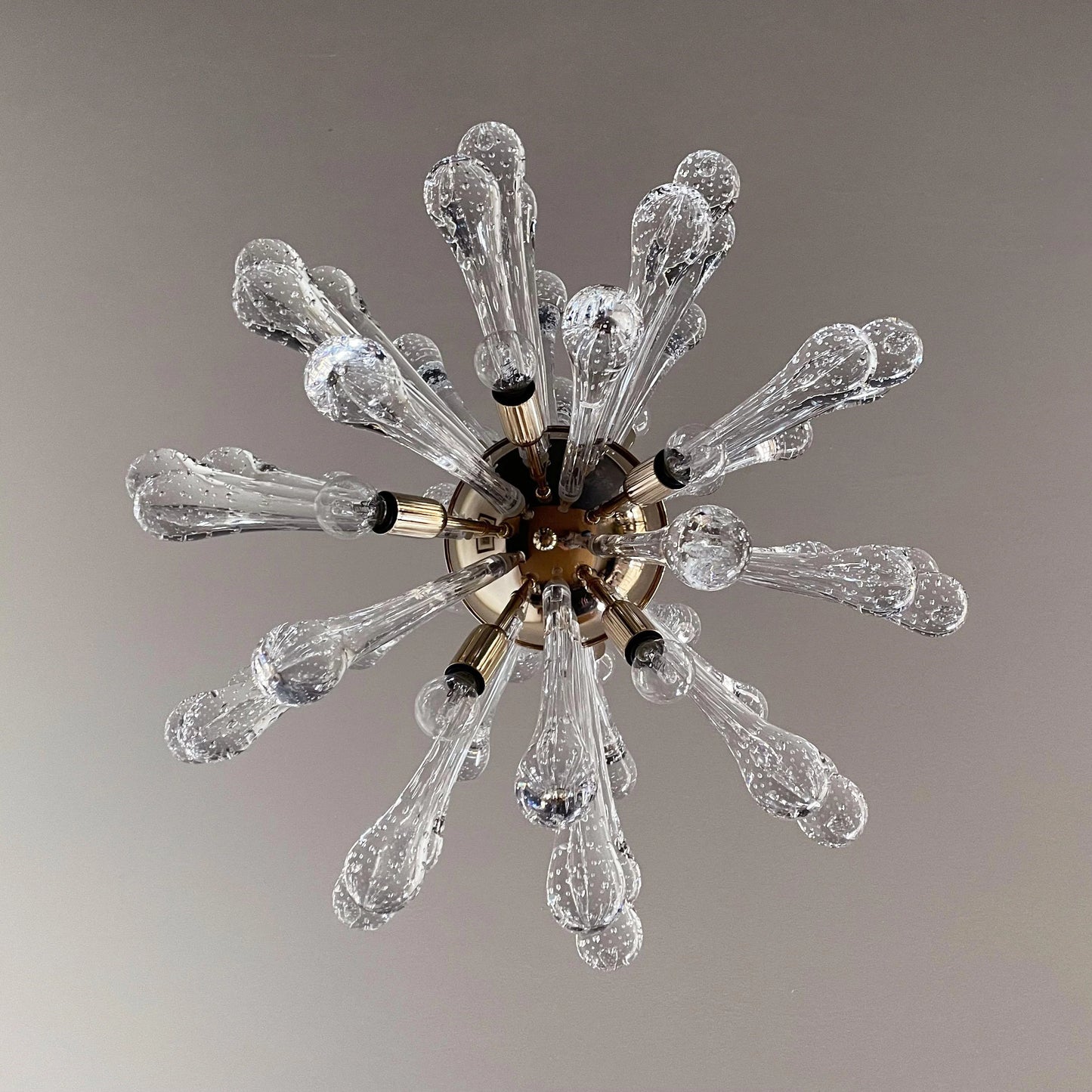 Vintage Murano Sputnik Glass Chandelier - Nuvé