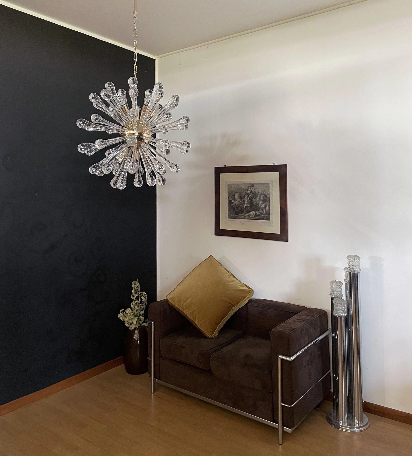 Vintage Murano Sputnik Glass Chandelier - Nuvé