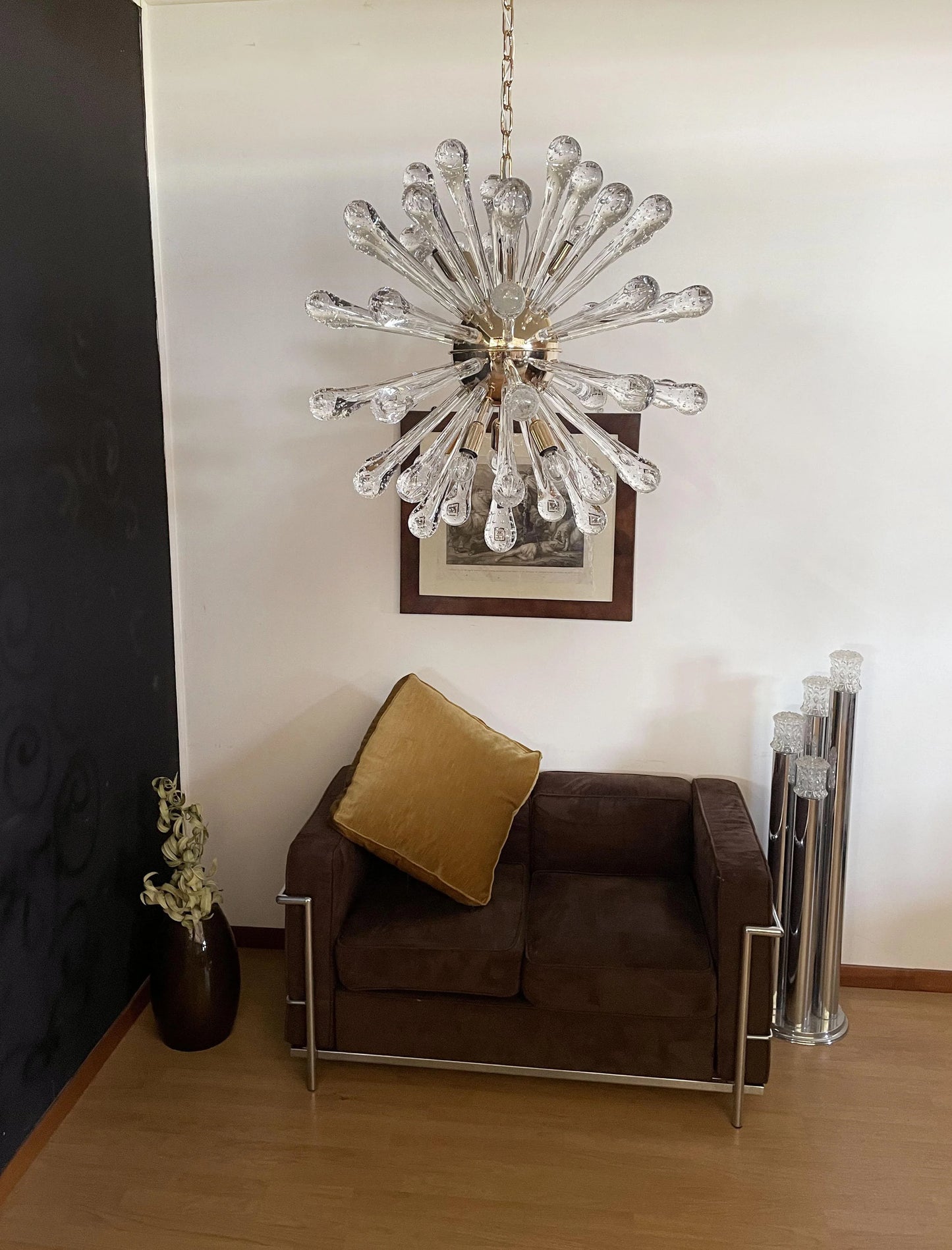 Vintage Murano Sputnik Glass Chandelier - Nuvé