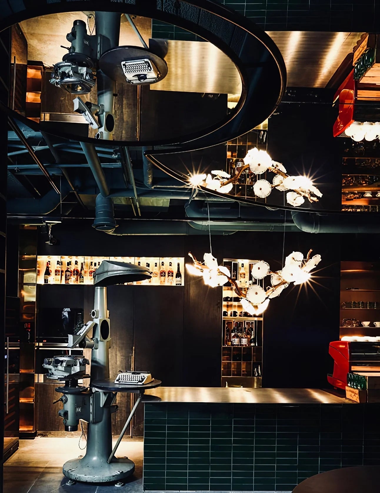 Nenufar Horizontal Chandelier - Nuvé