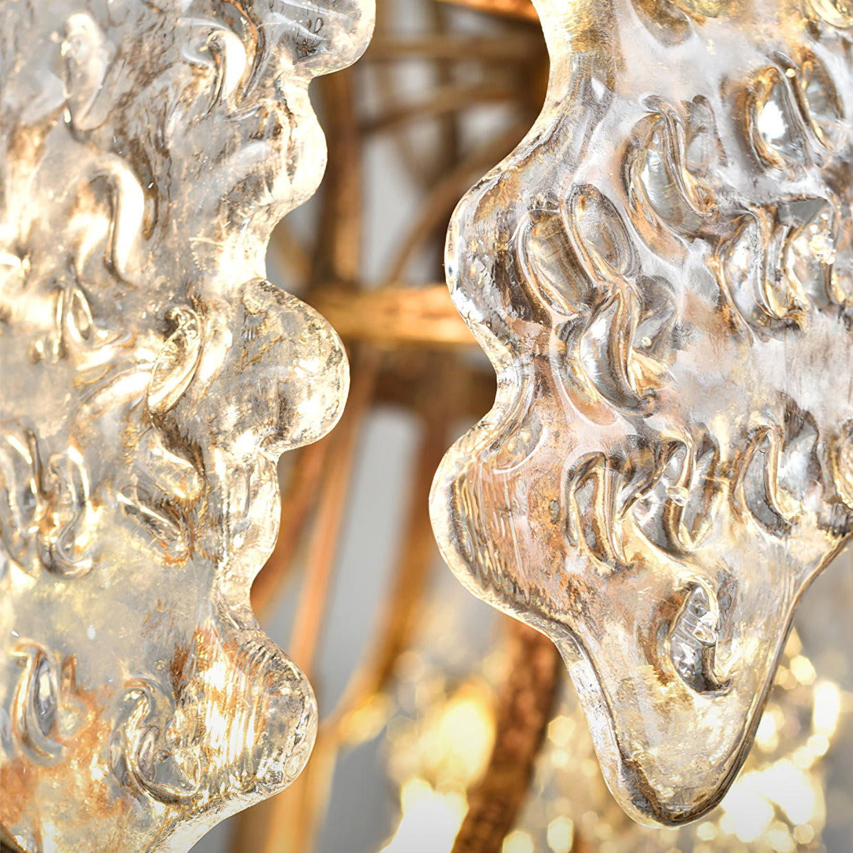 Luxury Niagara Round Glass Chandelier - Nuvé