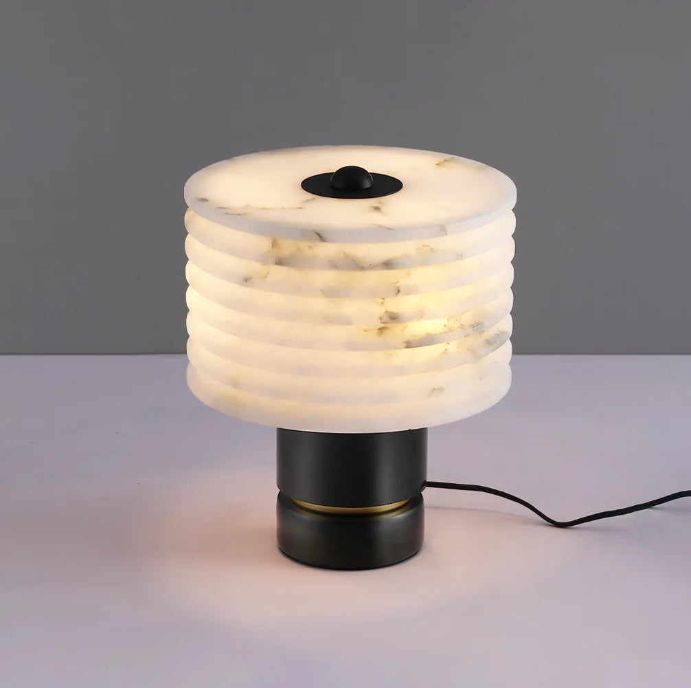 Outela Modern Alabaster Table Lamp - Nuvé