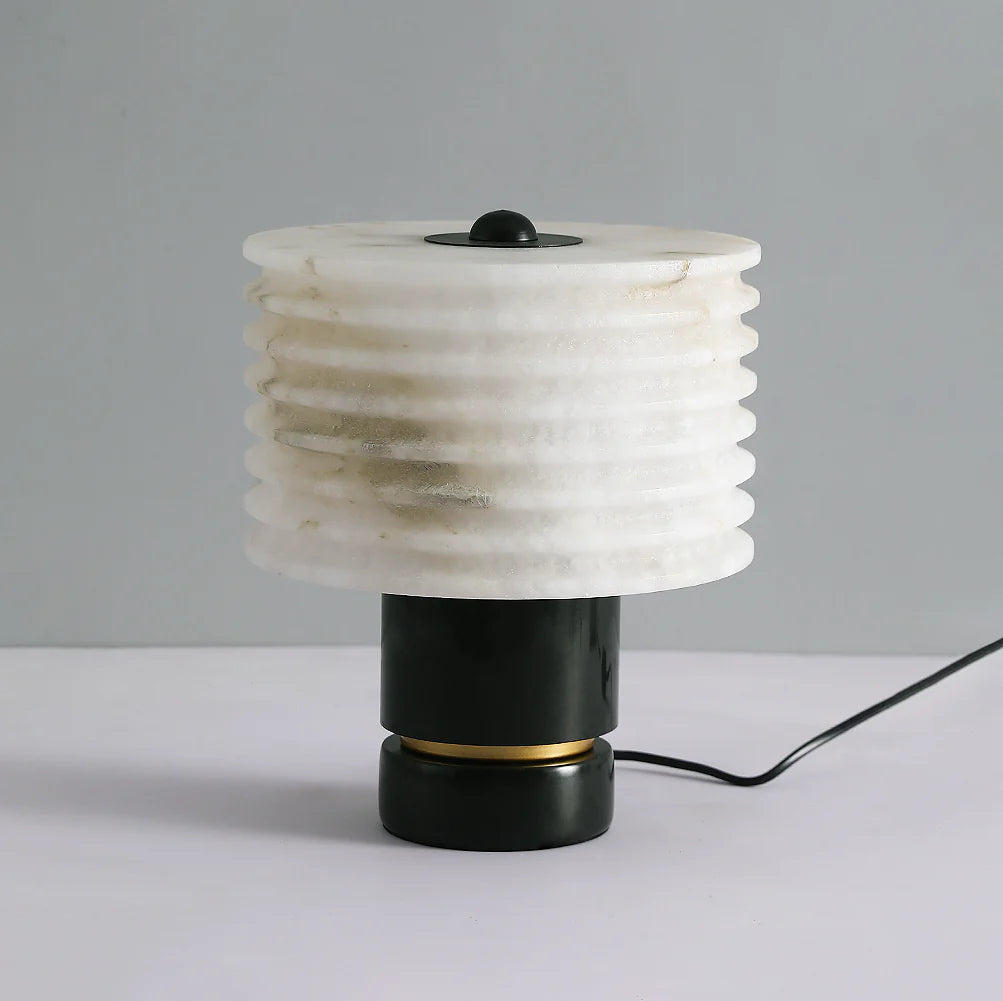 Outela Modern Alabaster Table Lamp - Nuvé