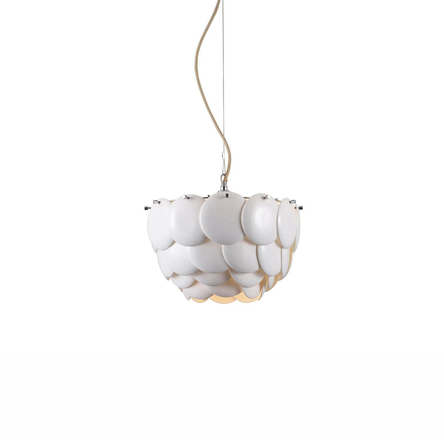 Pembridge White Ceramic Chandelier - Nuvé