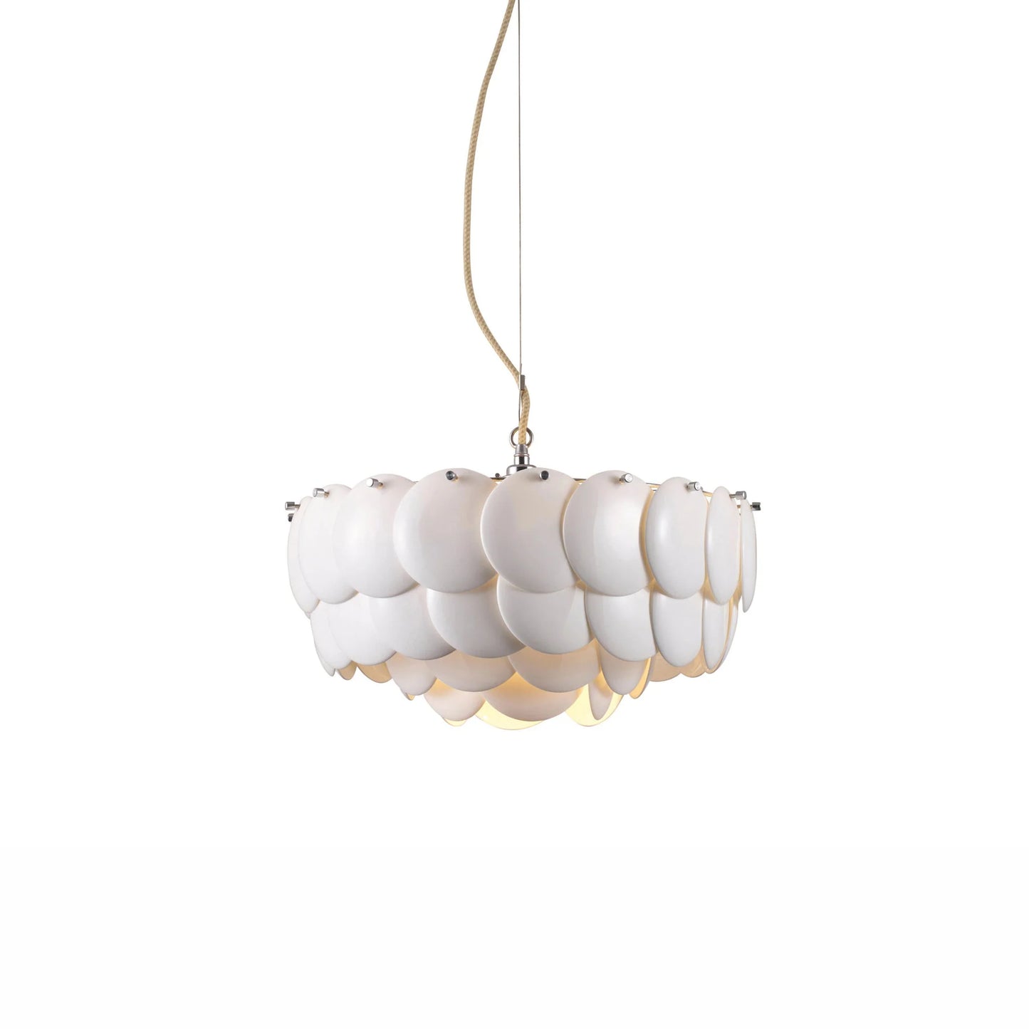 Pembridge White Ceramic Chandelier - Nuvé