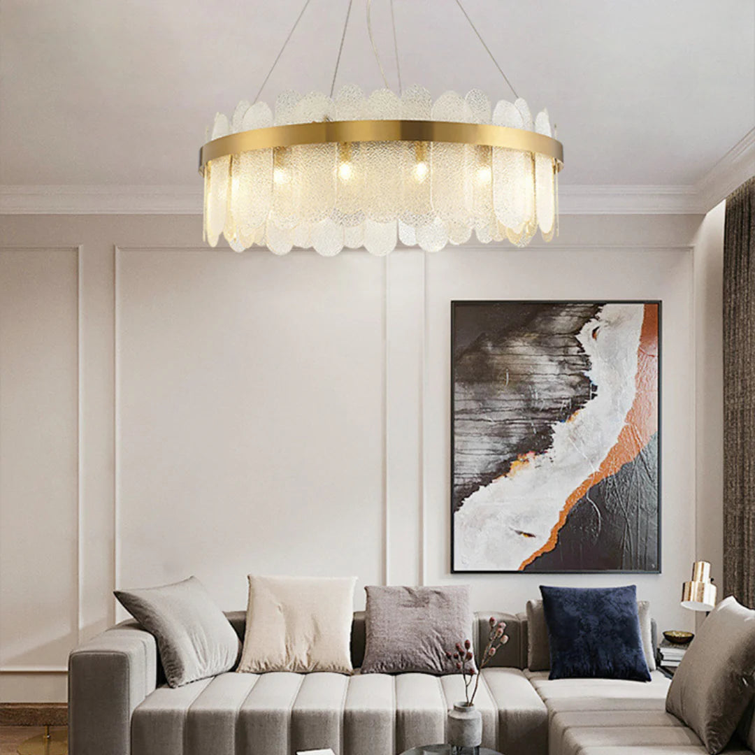 Preben Postmodern Glass Chandelier - Nuvé