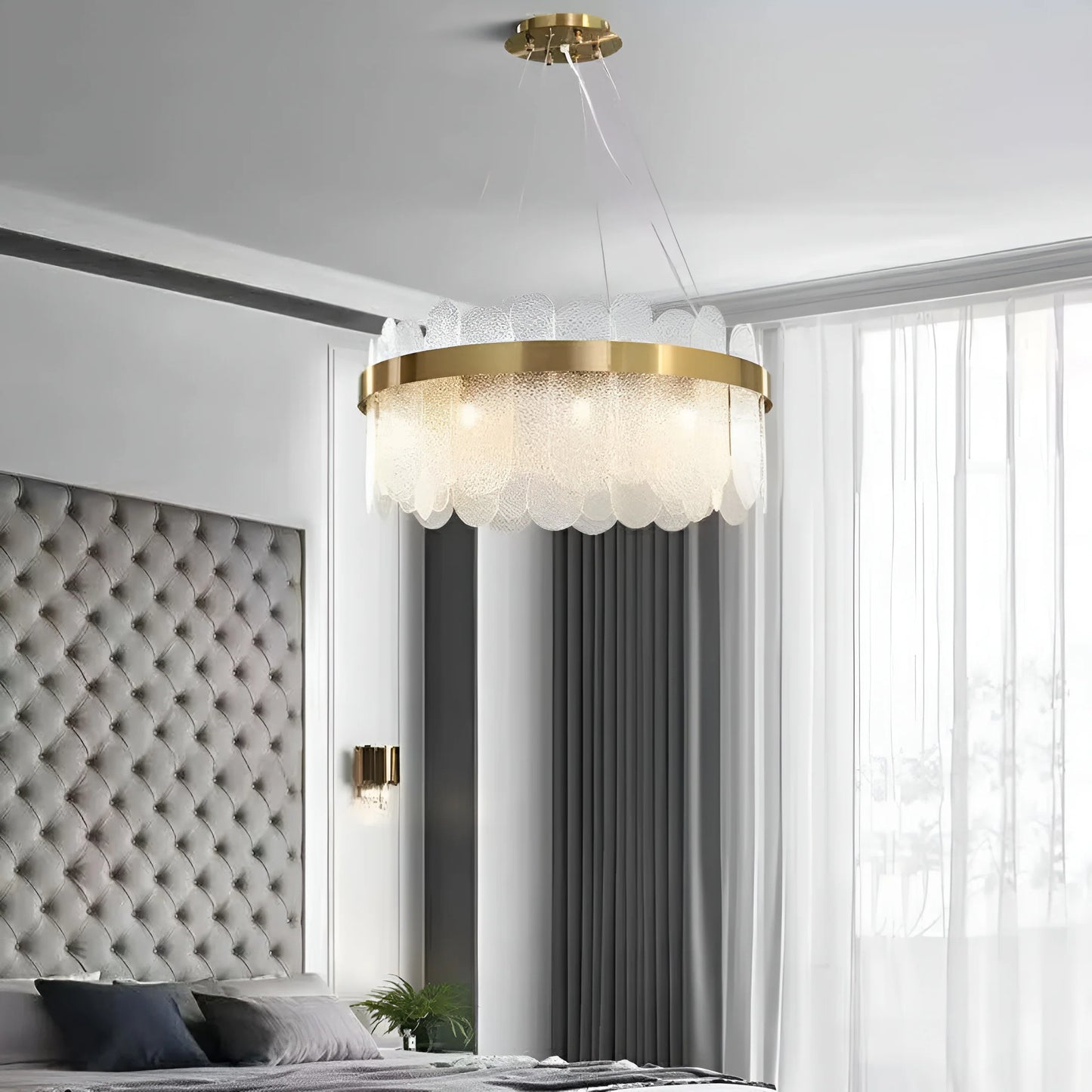 Preben Postmodern Glass Chandelier - Nuvé