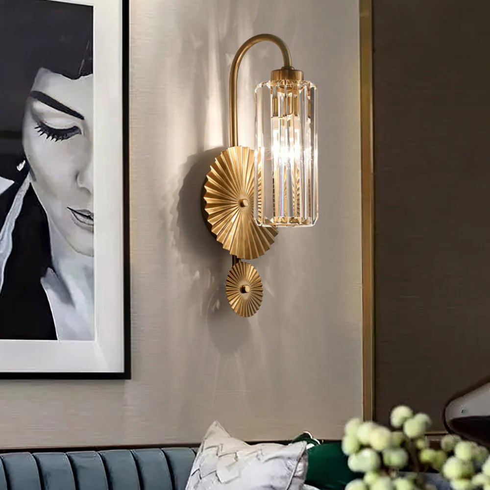 Prismatic Crystal Wall Light - Nuvé