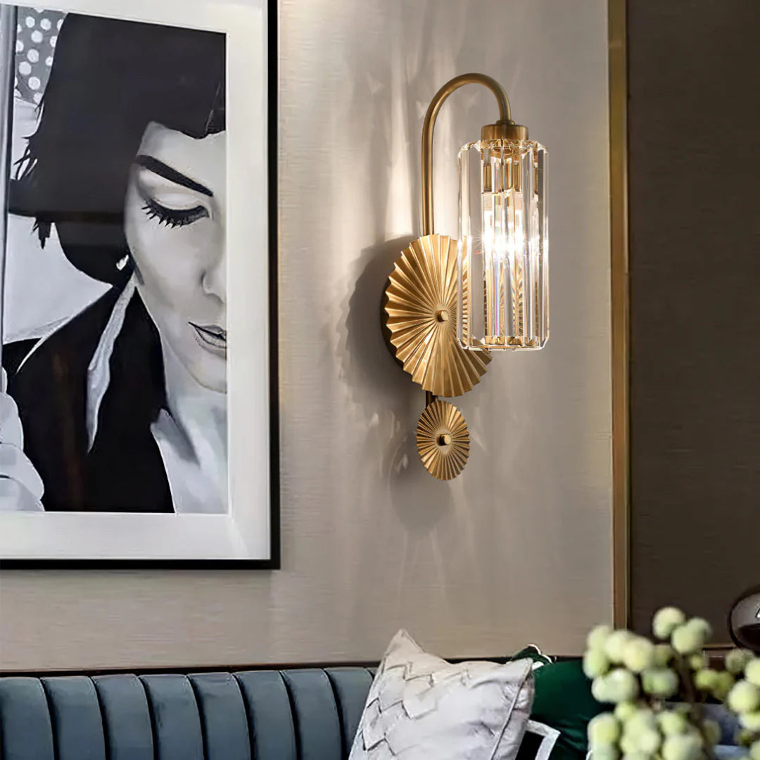 Prismatic Crystal Wall Light - Nuvé