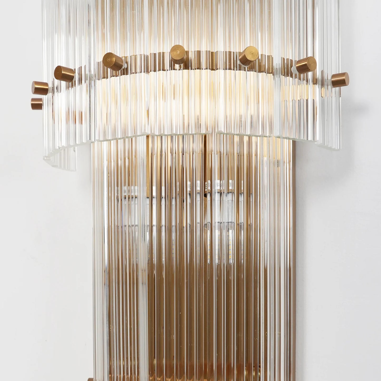 Rectangular San Marco Grand Round Wall Sconces - Nuvé