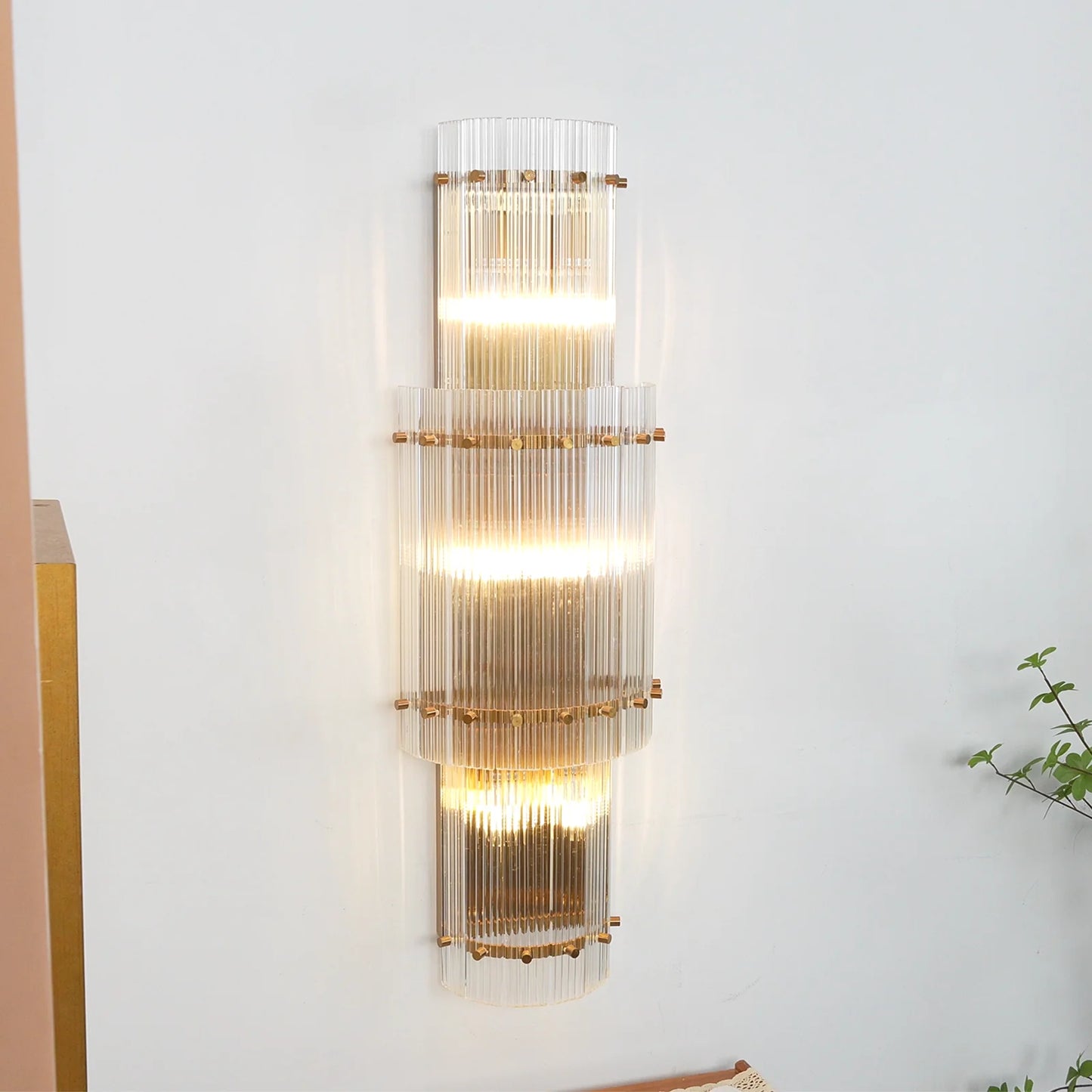 Rectangular San Marco Grand Round Wall Sconces - Nuvé