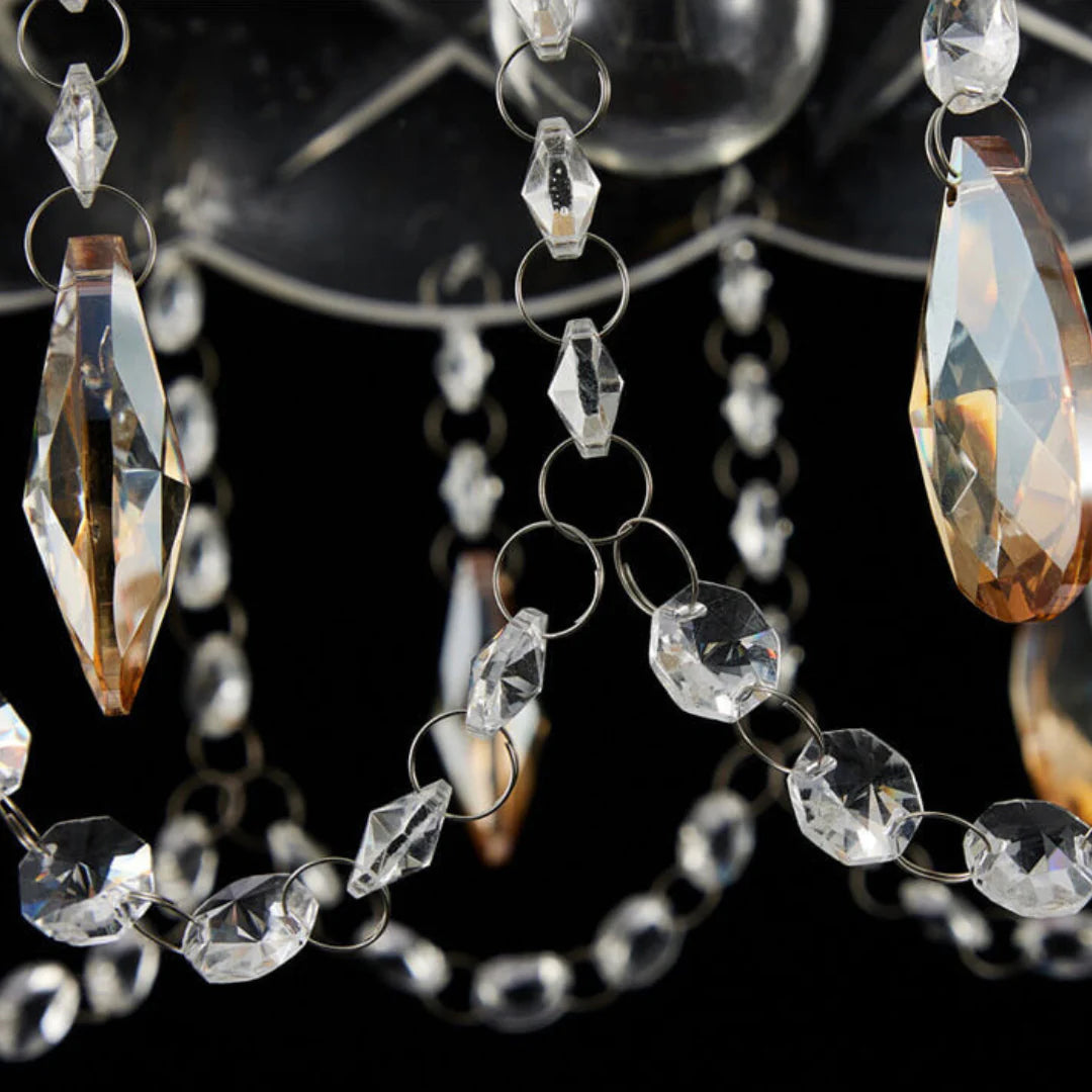 Rondelle Crystal Flower Pendant lamp - Nuvé