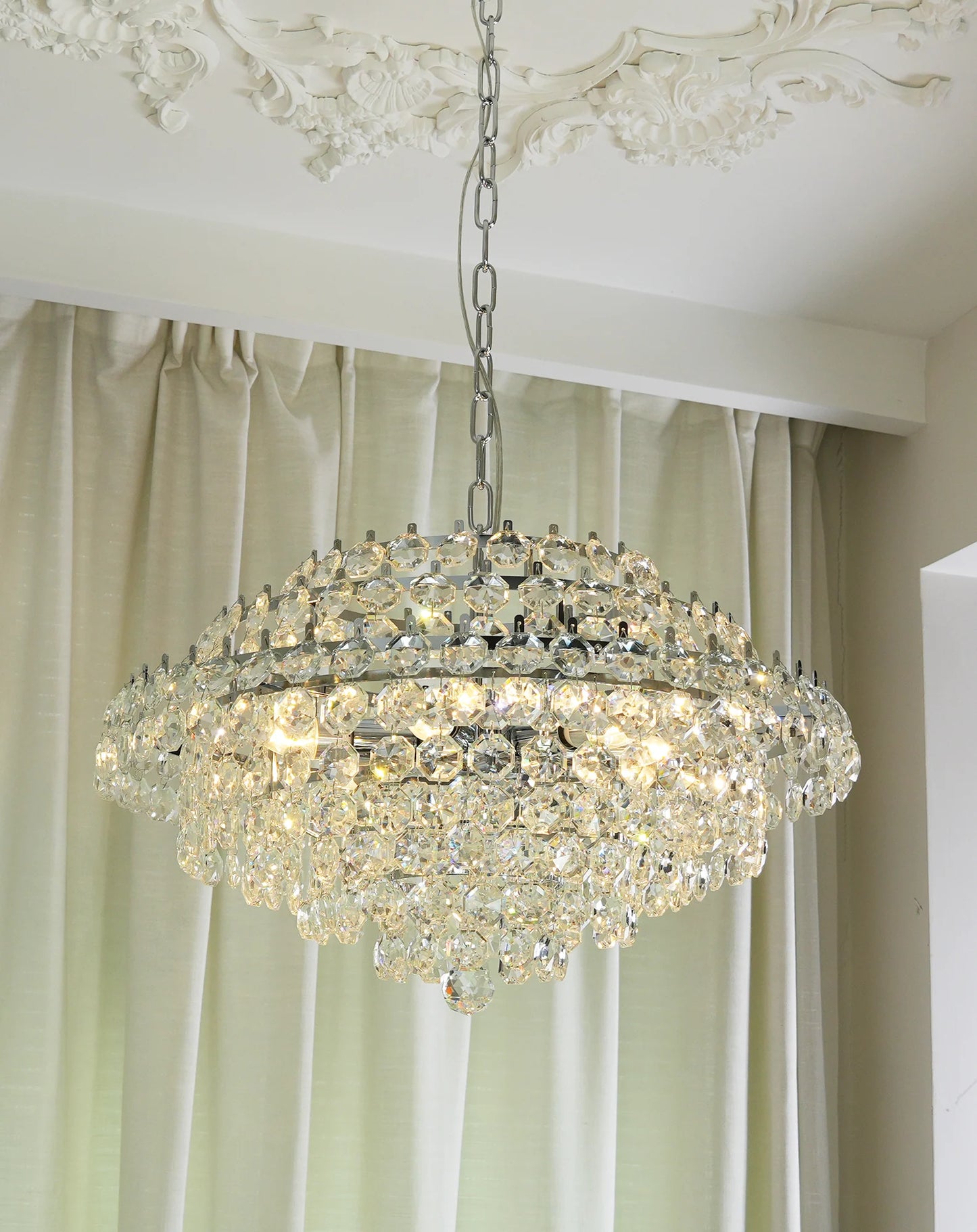 Sanger Glass Chandelier - Nuvé