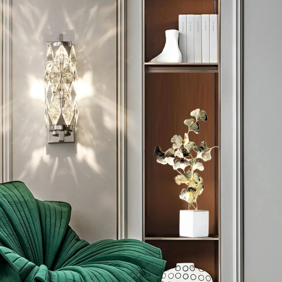 Sanne Crystal Wall Lamp - Nuvé