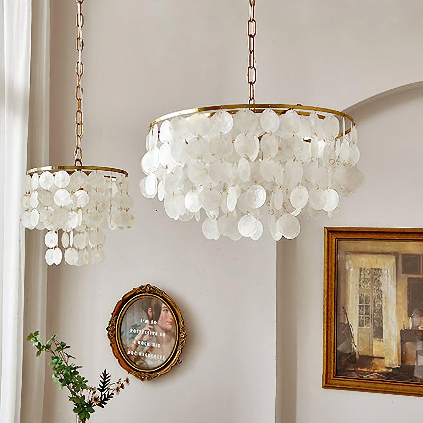 Shell Wind Chime Chandelier - Nuvé