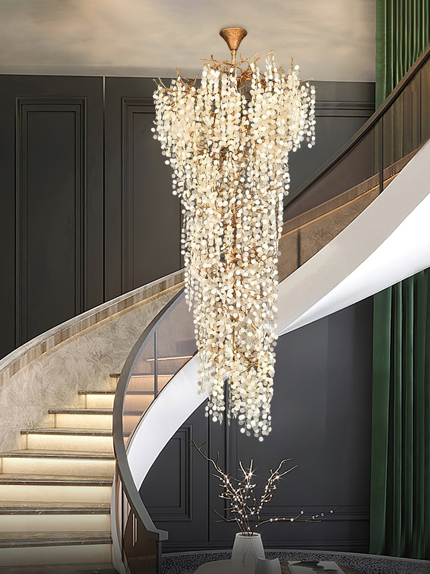 Shiro Noda Chandelier - Nuvé