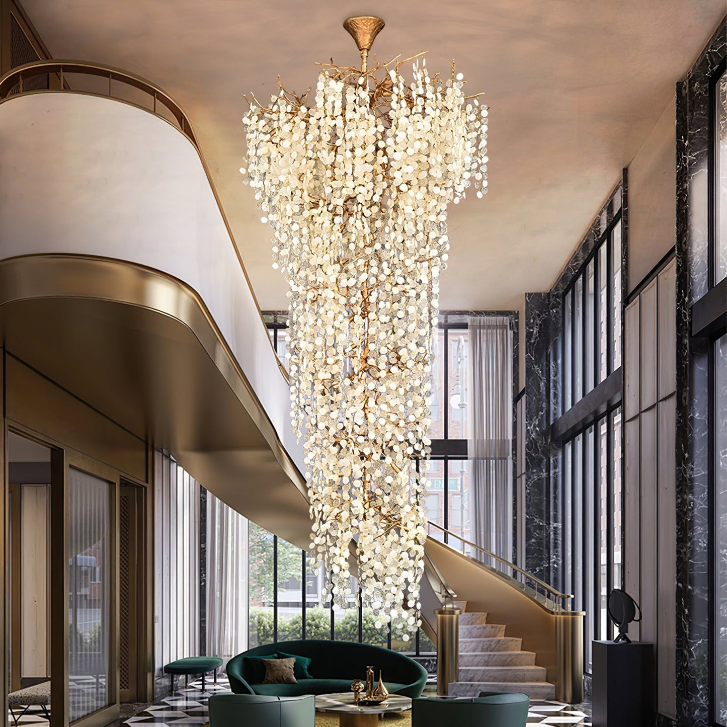 Shiro Noda Chandelier - Nuvé