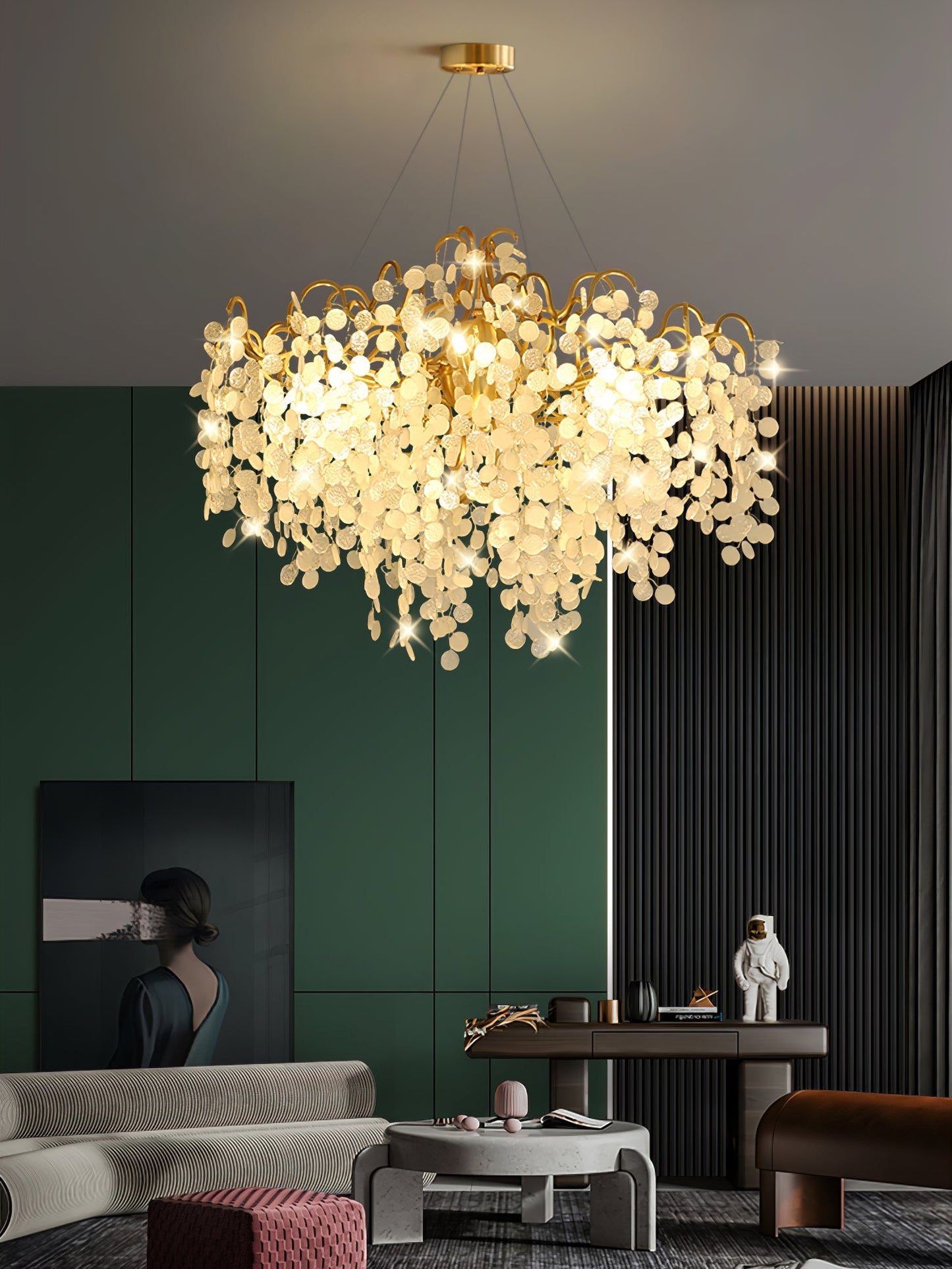 Shiro Noda Round Chandelier - Nuvé