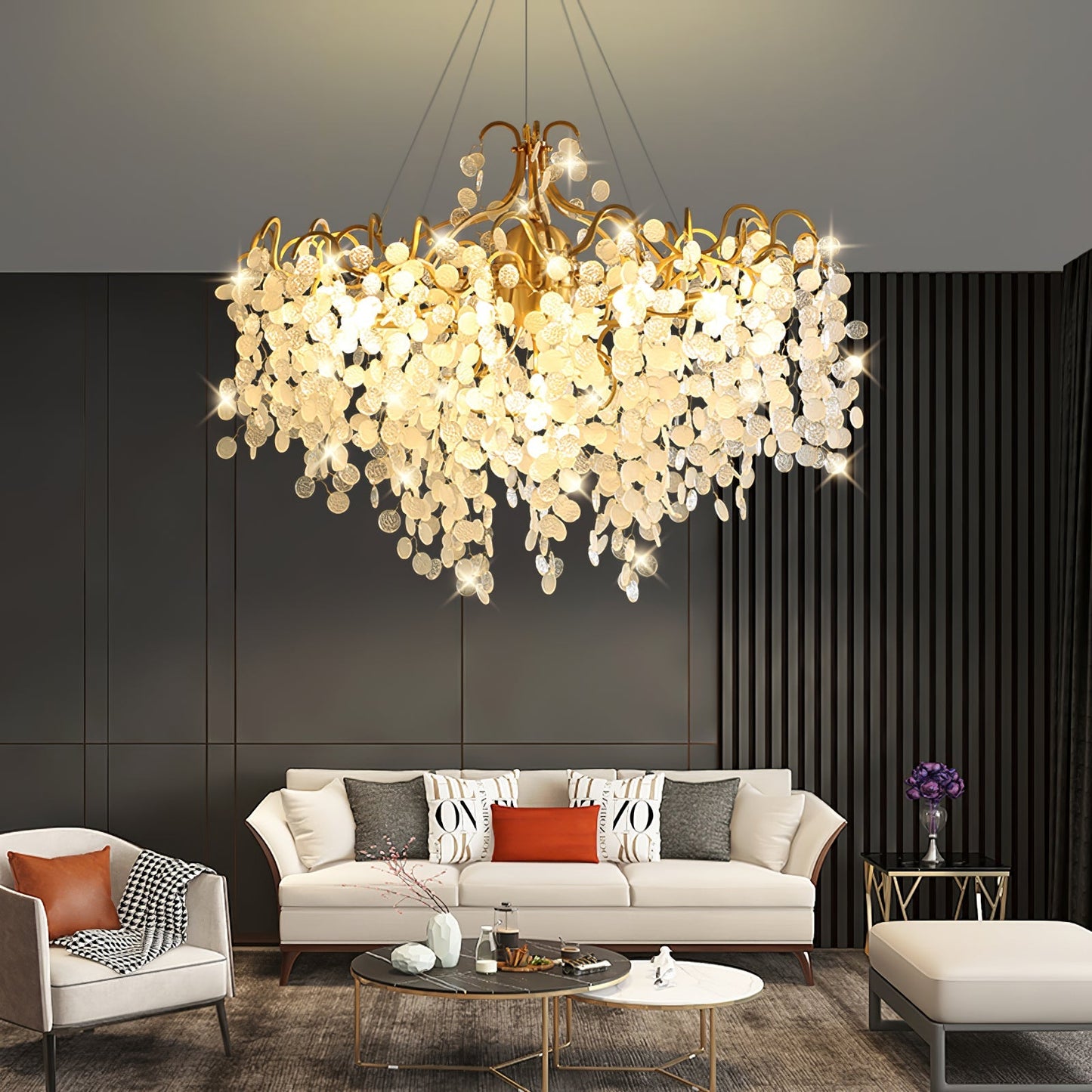 Shiro Noda Round Chandelier - Nuvé
