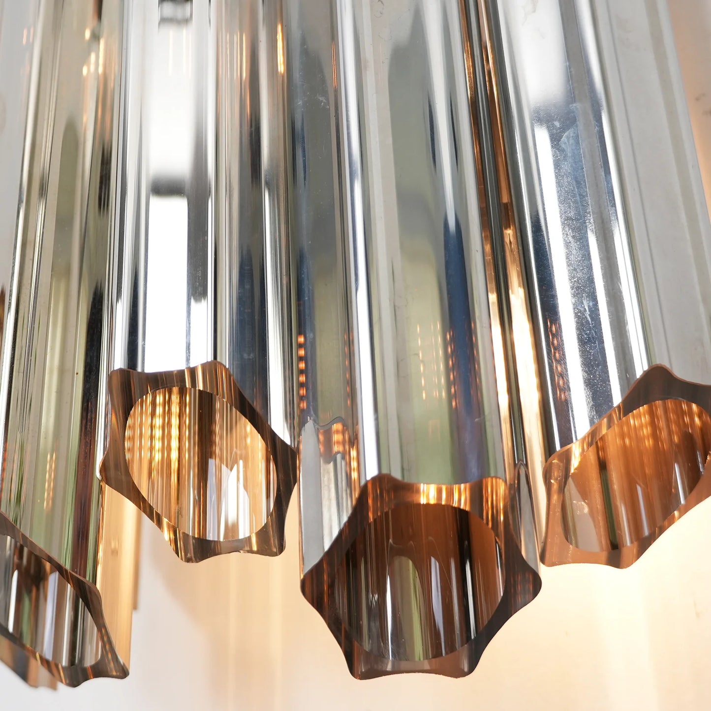 Smoked Mirror Palermo Wall Light - Nuvé