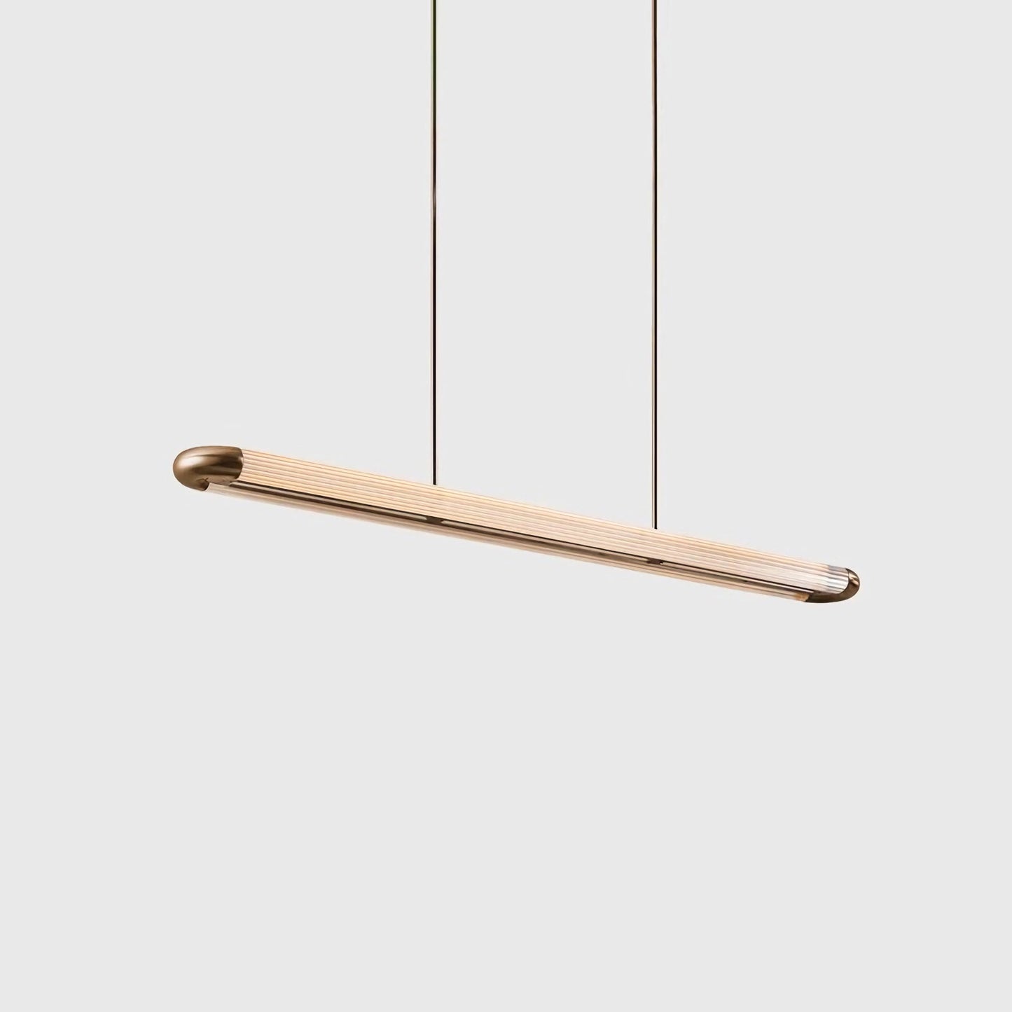 Stainless Steel Long Strip Pendant Light - Nuvé