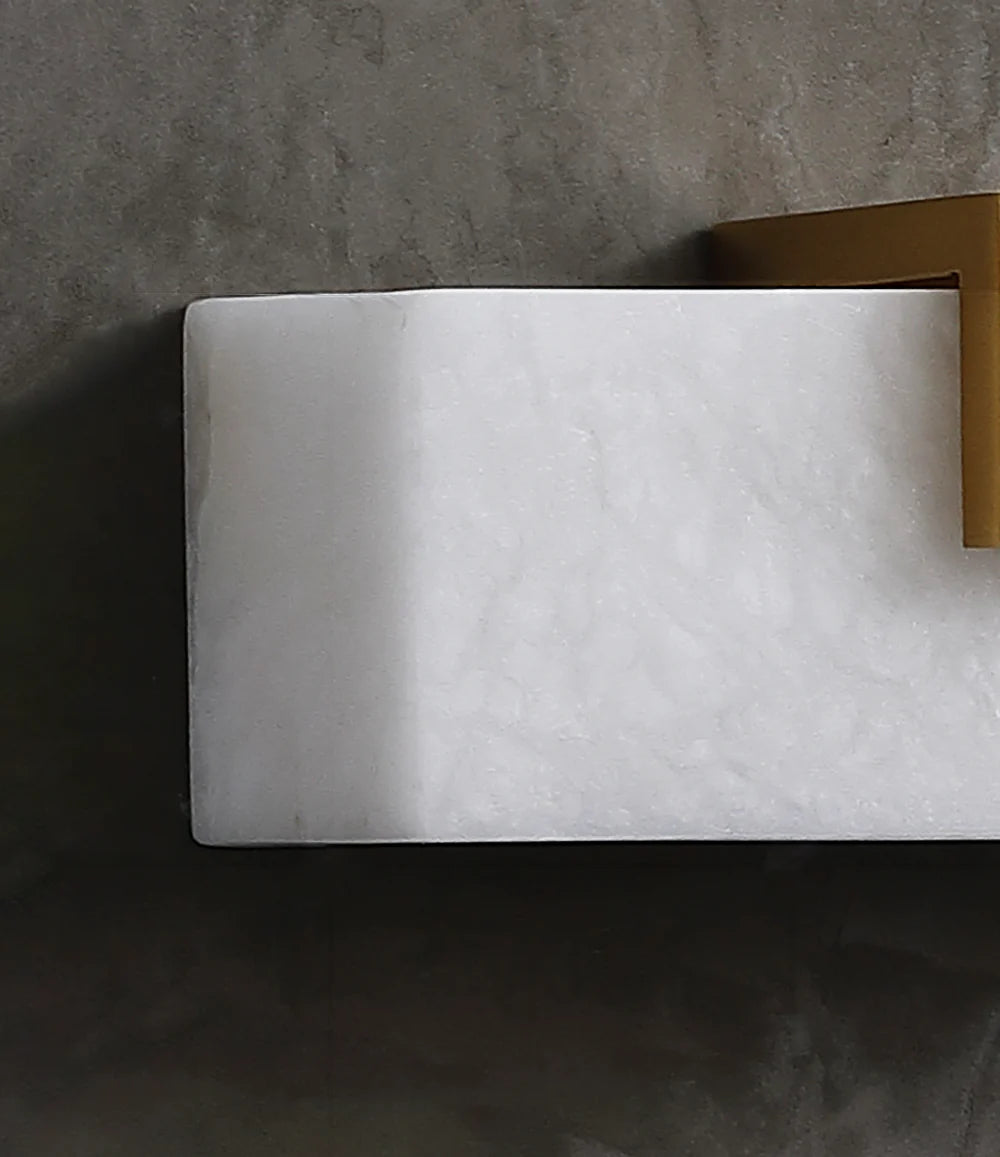Strip Copper Alabaster Wall Lamp - Nuvé