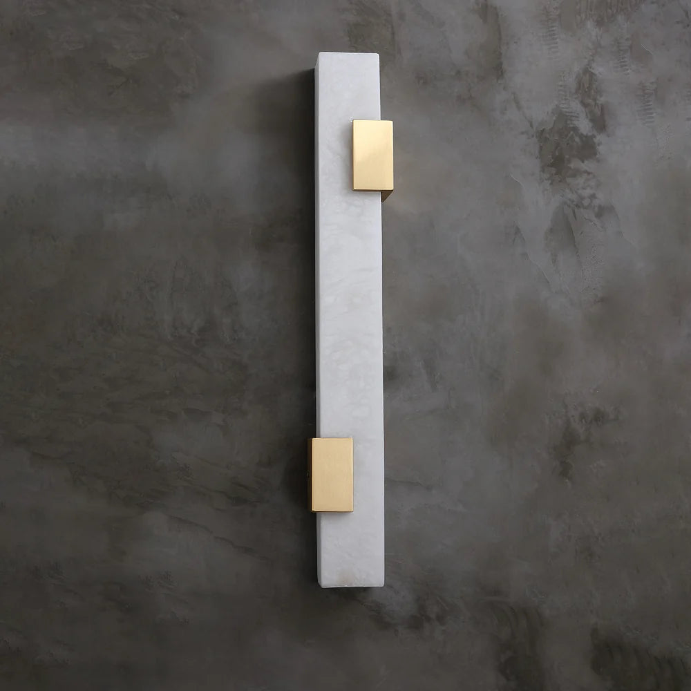 Strip Copper Alabaster Wall Lamp - Nuvé