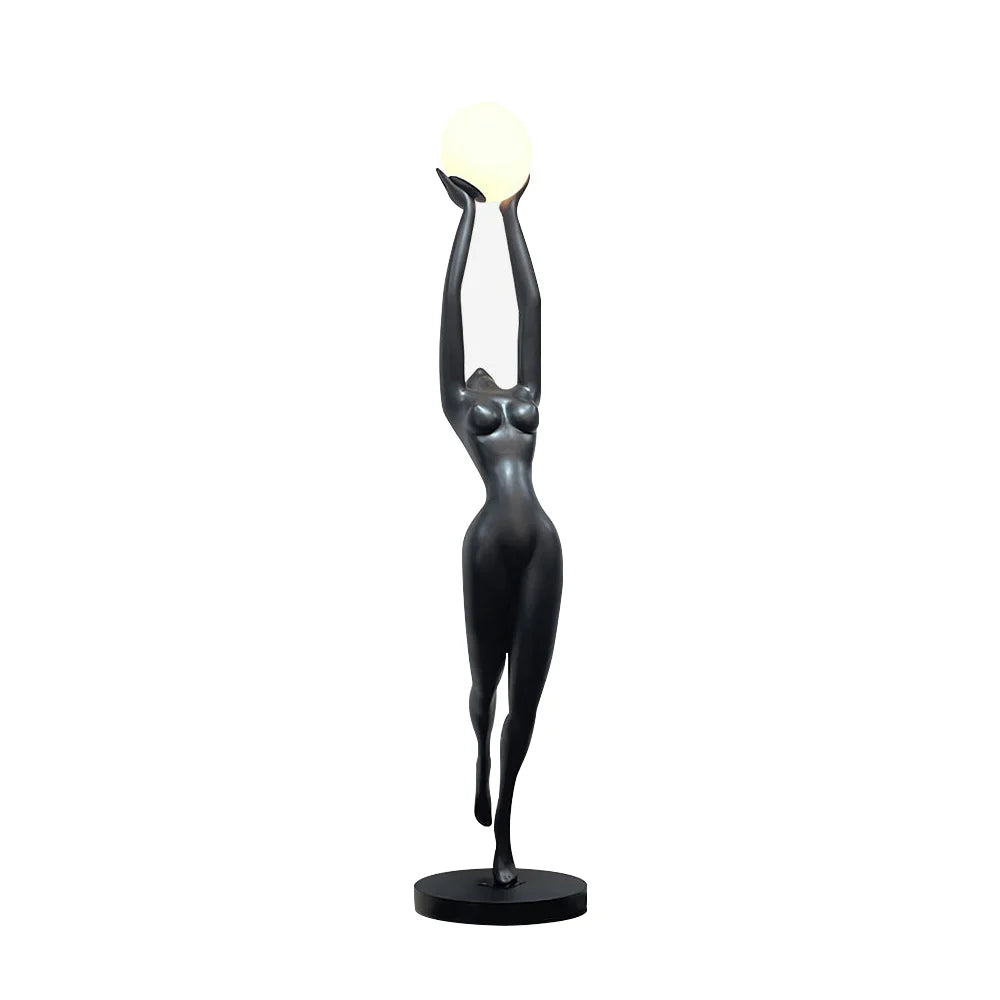 Stursa Sculpture Figure Floor Lamp - Nuvé
