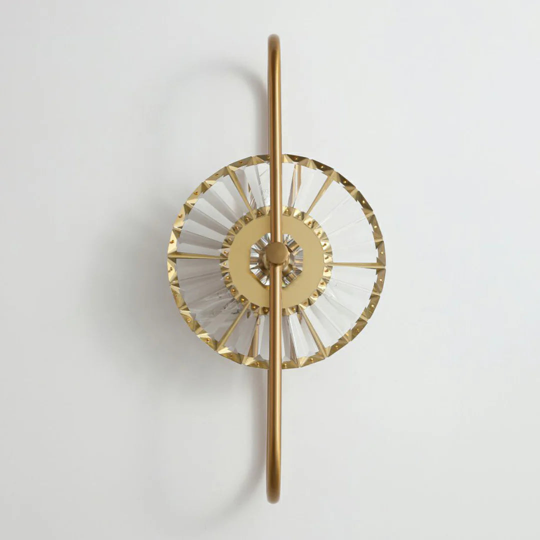 Sunflower Crystal Wall Light - Nuvé