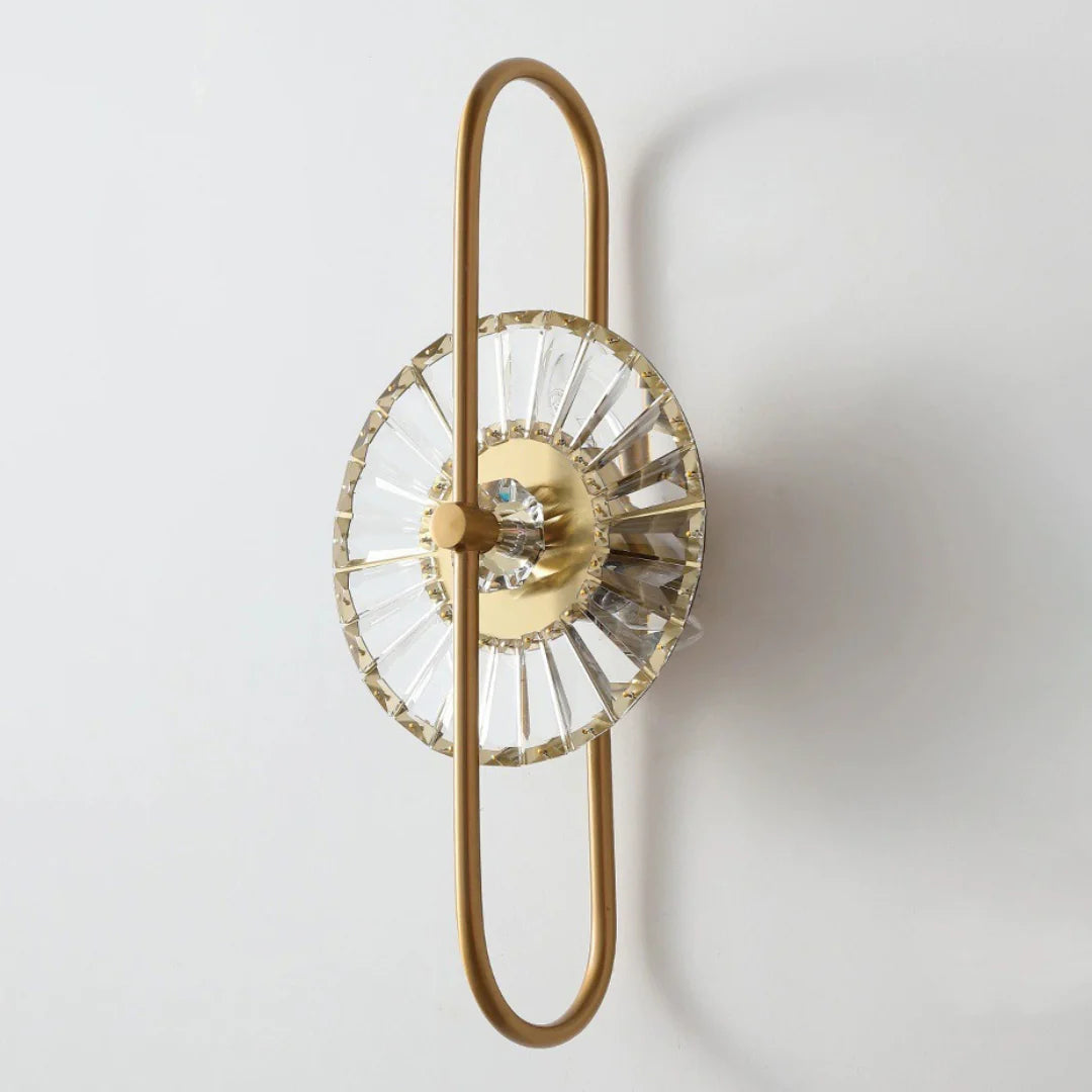 Sunflower Crystal Wall Light - Nuvé