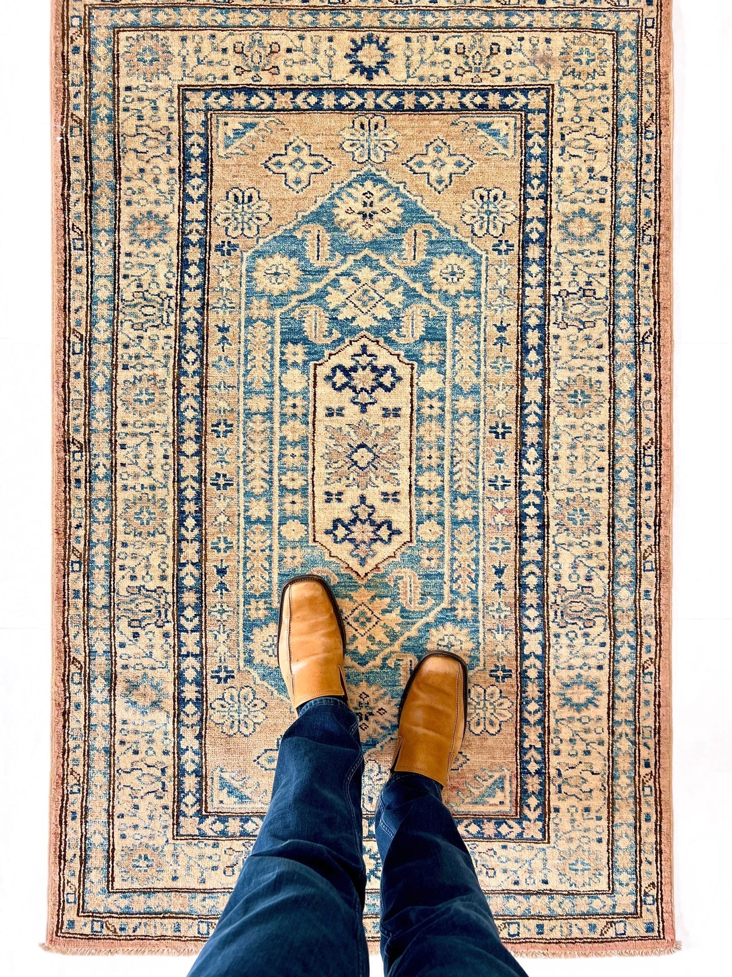 Antique-Washed Super Kazak (3x5) - Nuvé