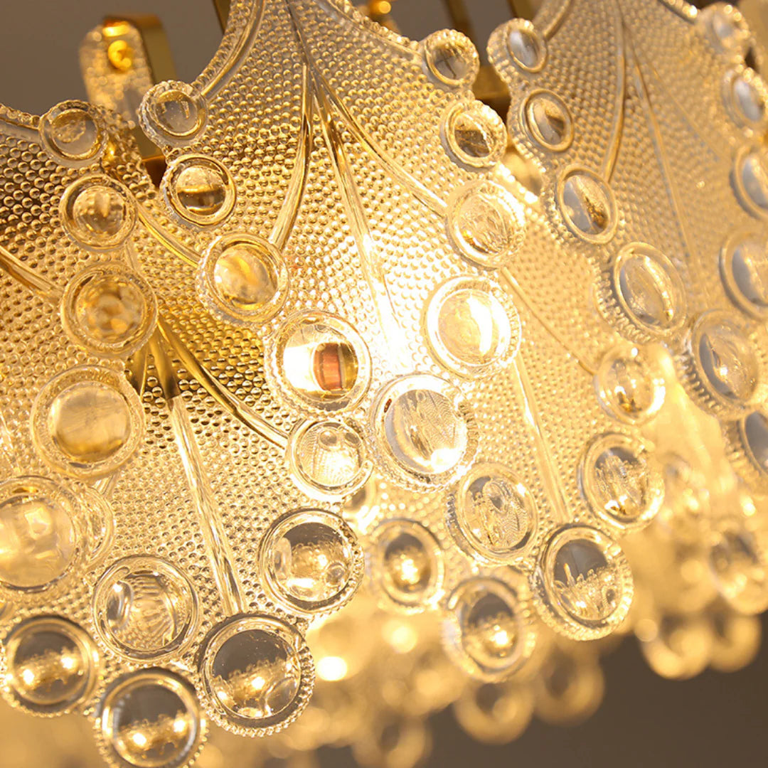 Vilary Glass Chandelier - Nuvé