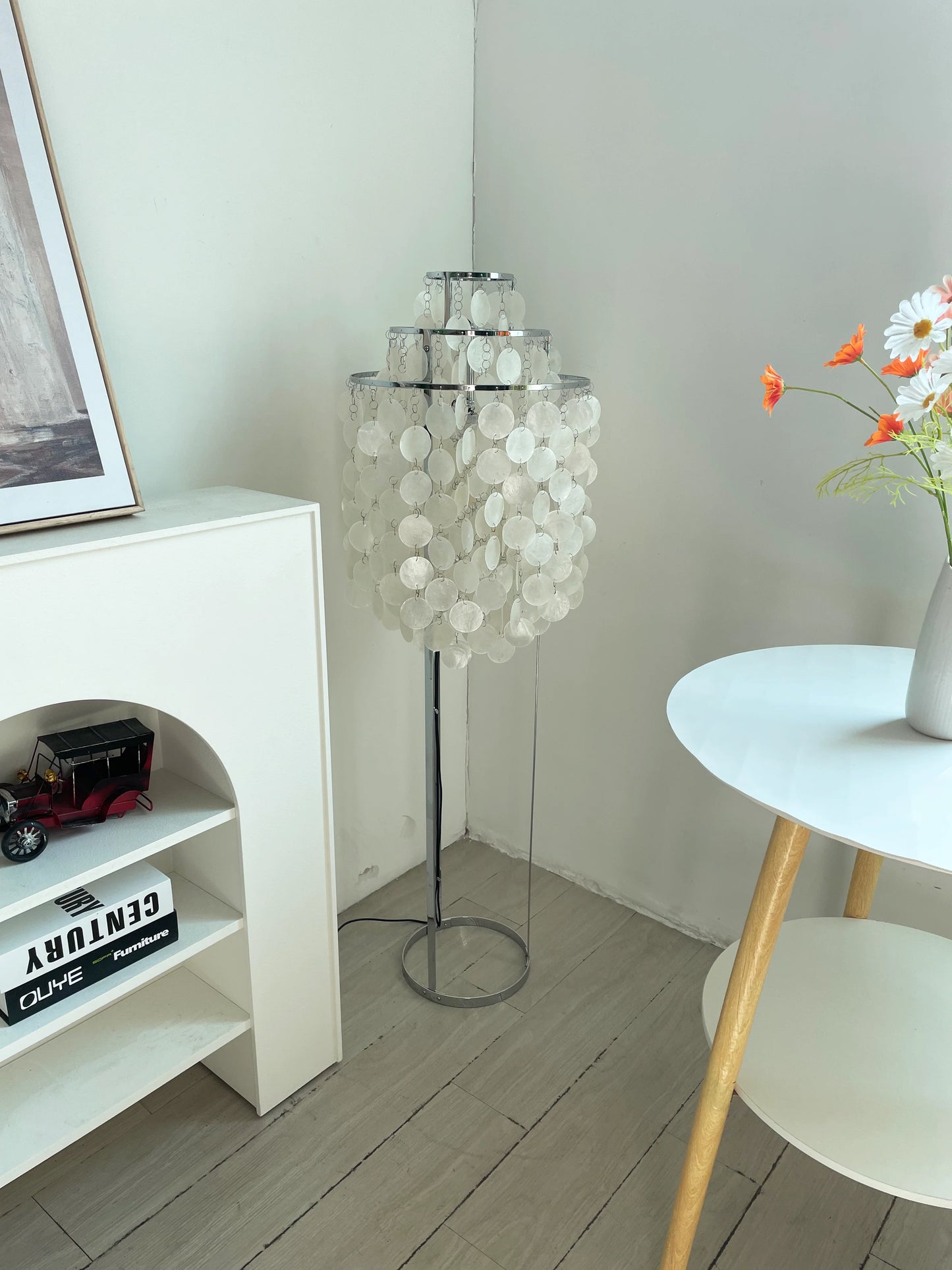 Vintage Shell Floor Lamp - Nuvé