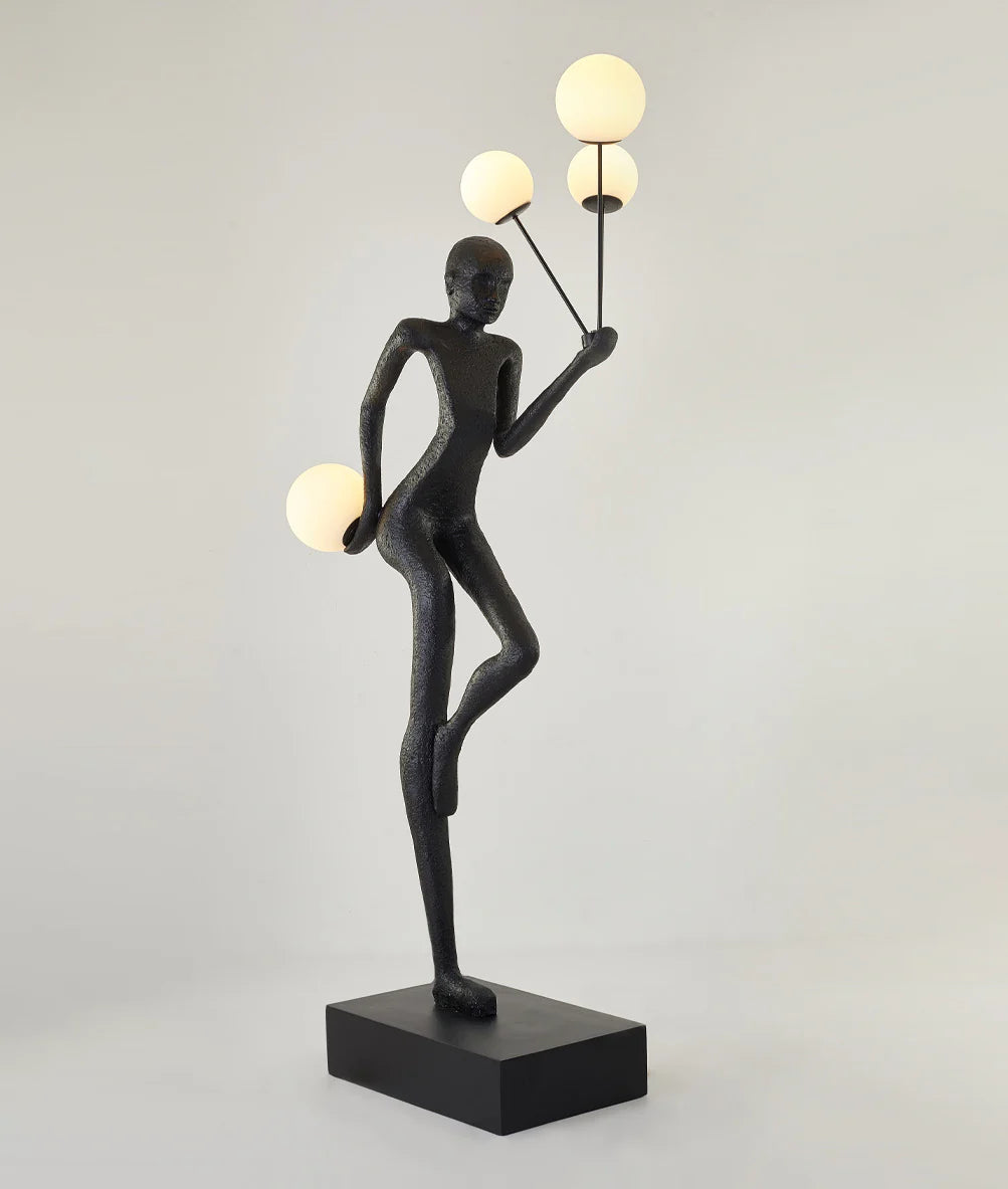 Welcome Sculpture Characters Floor Lamp - Nuvé