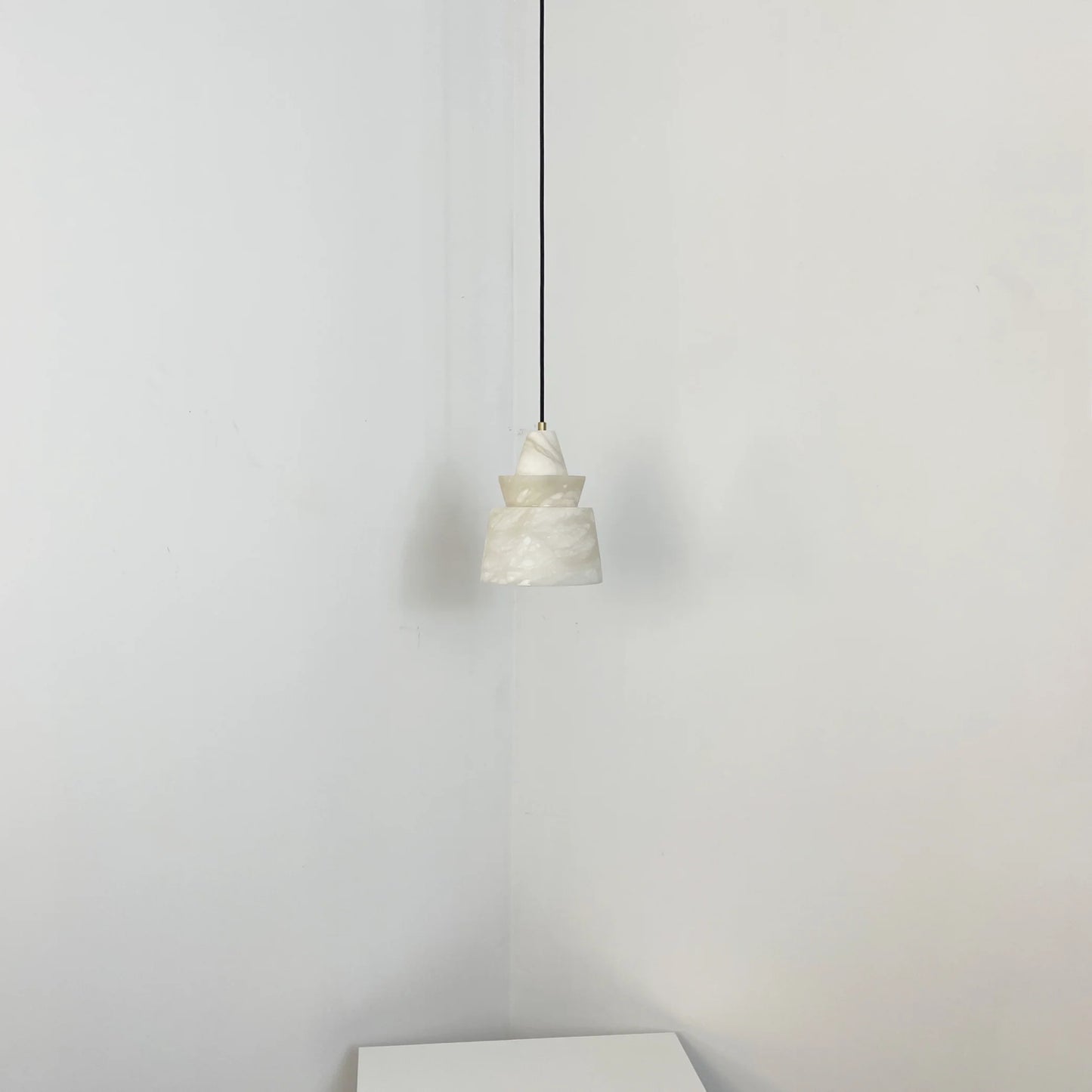 White Alabaster Pendant Light - Nuvé