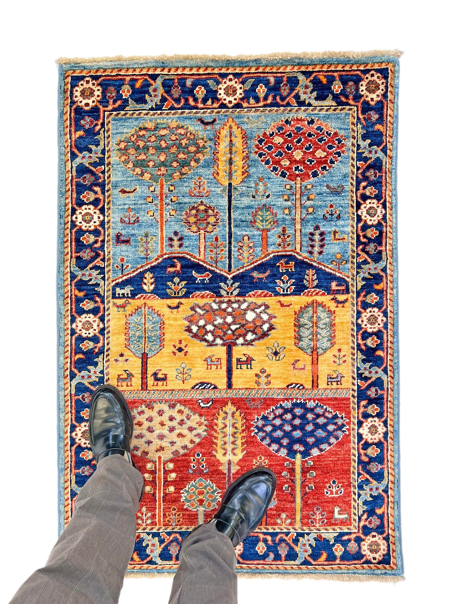 Multi-Panel Gabbeh (2x4) multicolor - Nuvé