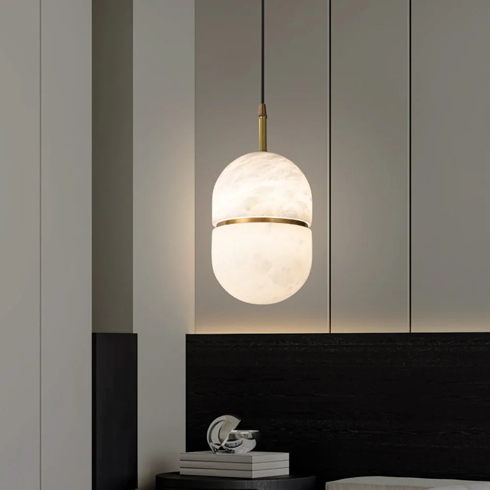 YUM Alabaster Pendant Light - Nuvé