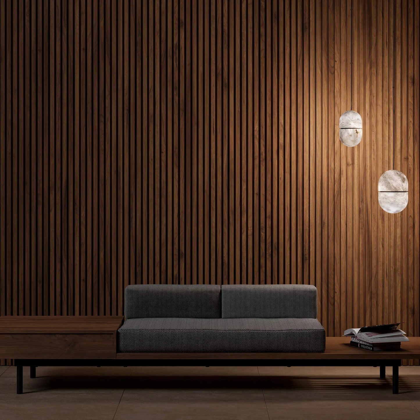 YUM Alabaster Pendant Light - Nuvé