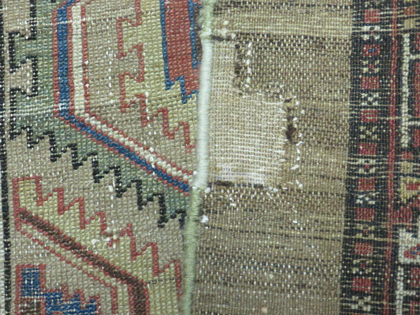 3'4" X 12' Antique Hand Made Turkish Wool Rug Runner Carpet Camel Hair Nice - Nuvé