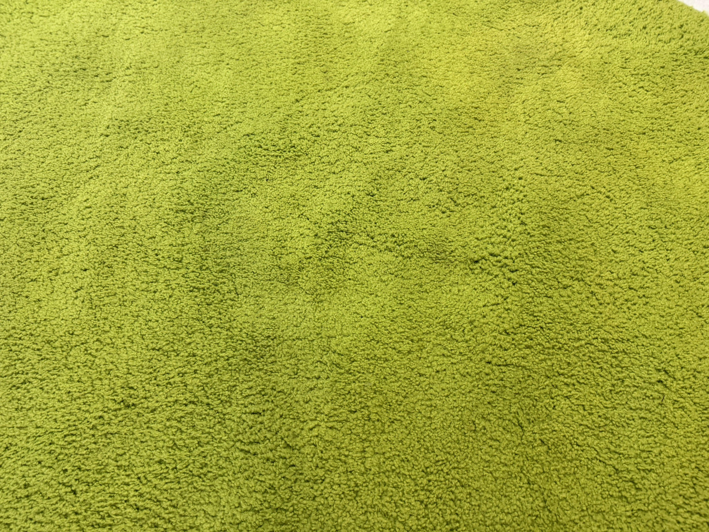 Large Round Rug 9x9, Vintage Retro Design, Lime Green - Nuvé