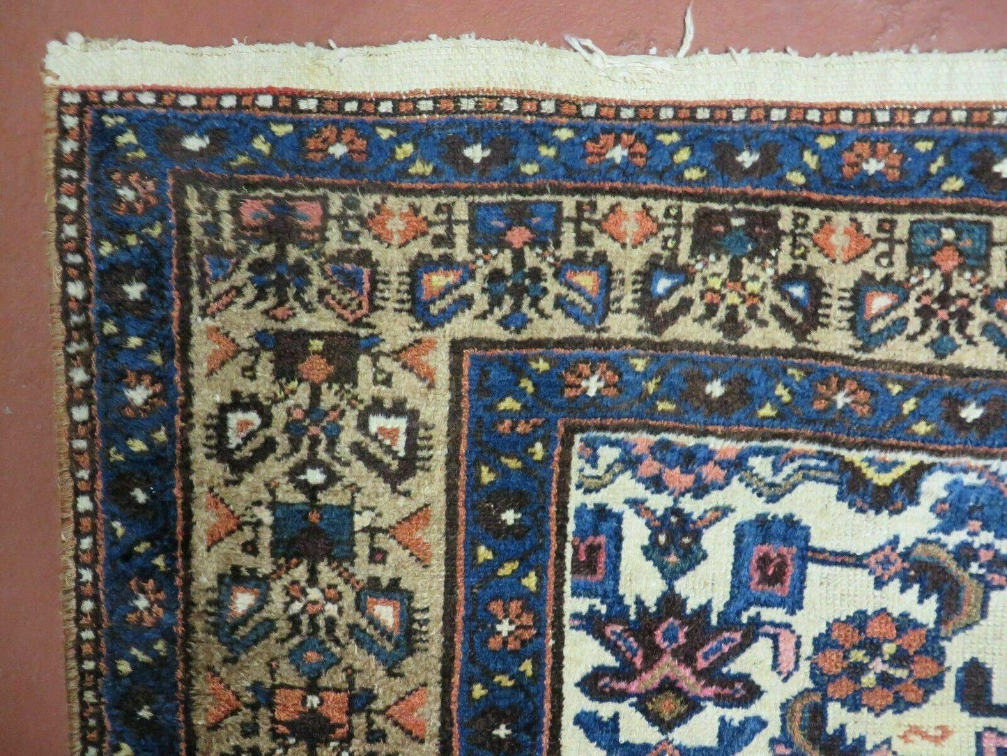 4' X 6' Antique Handmade Turkish Wool Rug Nice - Nuvé