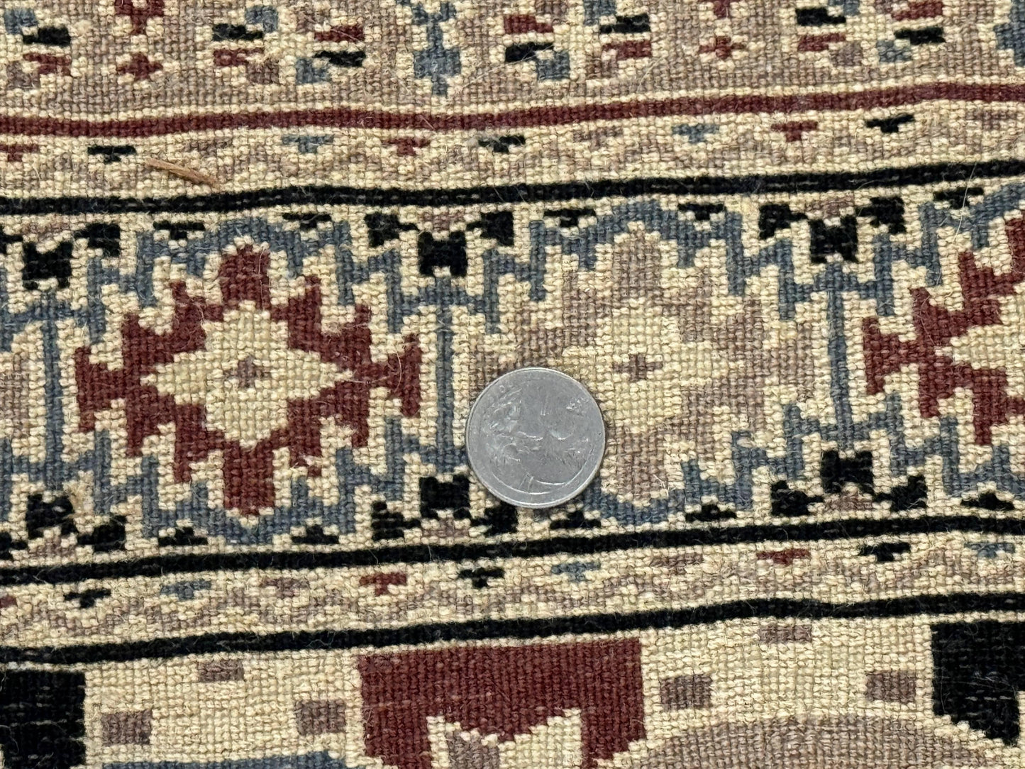 Small Pakistani Bokhara Prayer Rug 2.7 x 4 - Nuvé