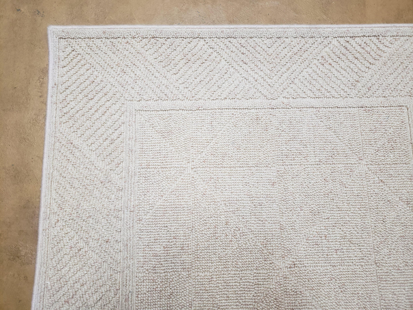 3x5 Karastan Sisal Rug Collection, Design 379/80504, Sambava II, 3'6 x 5'3, Beige Karastan Rug with Label, Authentic Karastan, Entryway Rug - Nuvé