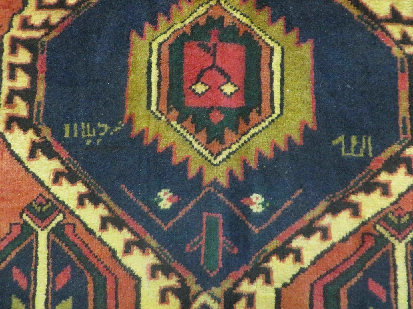 3' 4"X 7' Antique Handmade Turkish Wool Rug Organic #101 - Nuvé