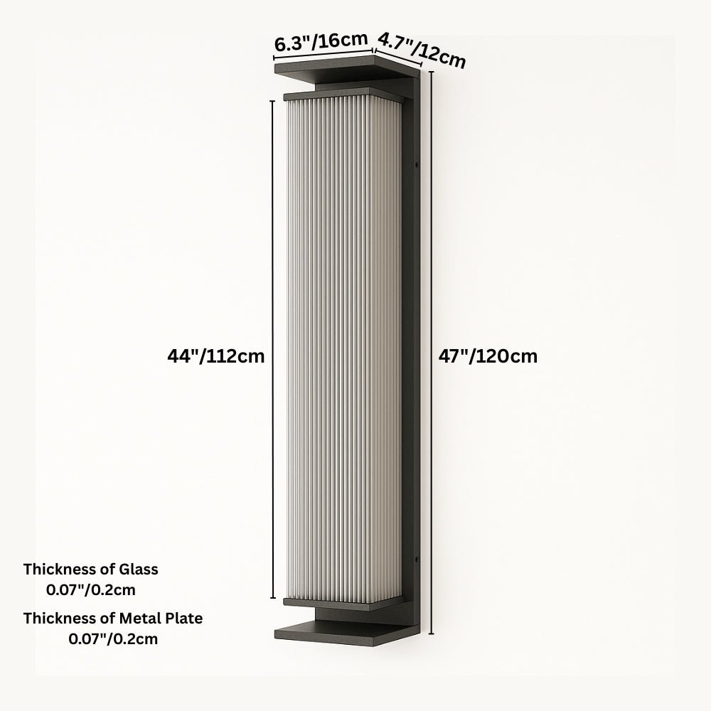 Baraq Outdoor Wall Lamp - Nuvé