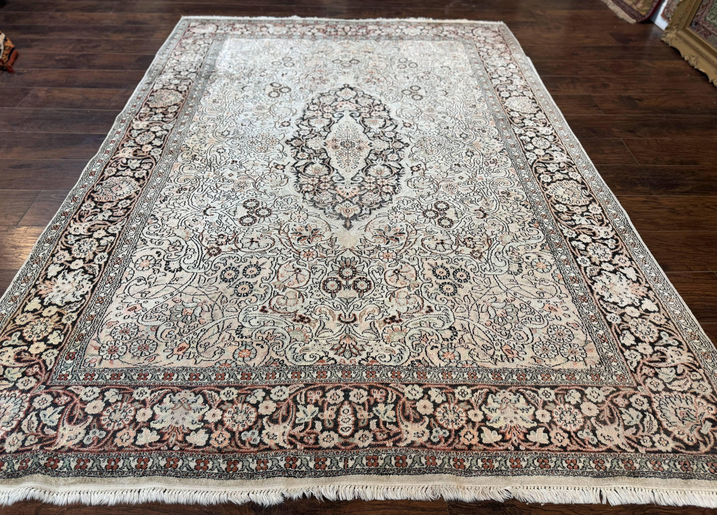 Silk Indian Kashmiri Rug 6x9 - Nuvé