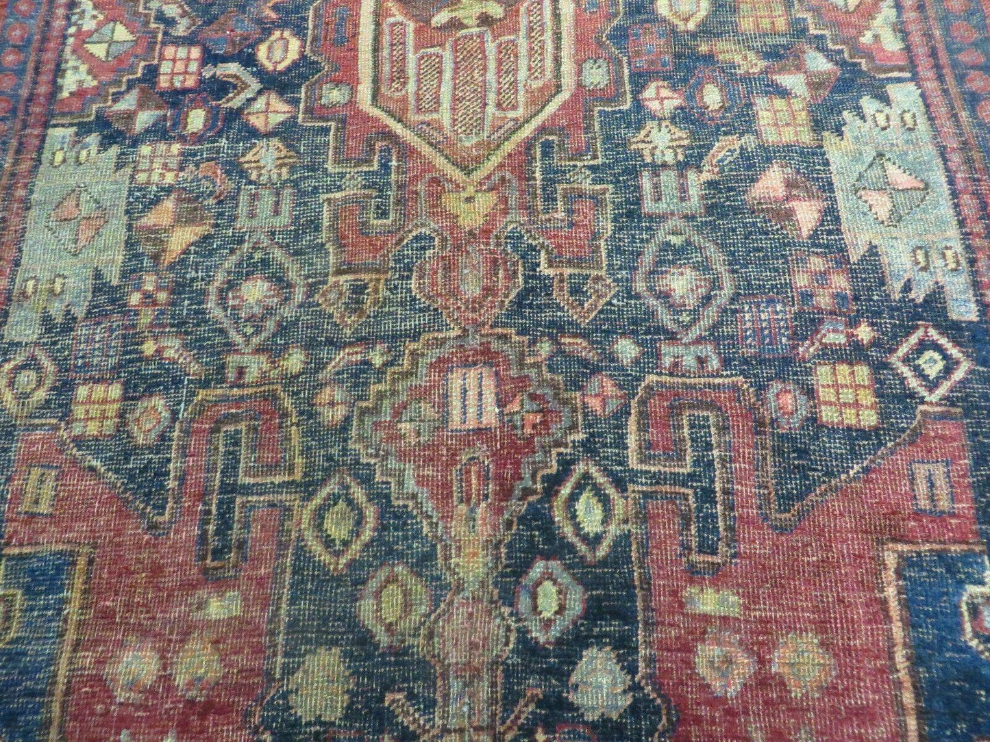 4' X 10' Antique Handmade Turkish Floral Tribal Oriental Wool Rug #627 - Nuvé