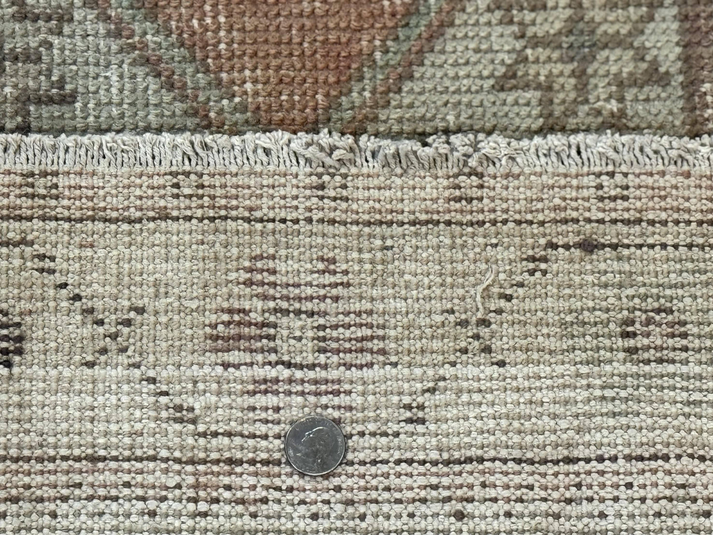 Antique Turkish Runner Rug 3 x 9.6, Farmhouse Rug, Geometric Runner, Handmade, Vintage Rug for Modern Home - Nuvé